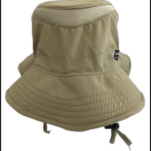 Panama Jack Boonie Hat S/M Men’s Tan Mesh Vent Crown Retractable Cape Original